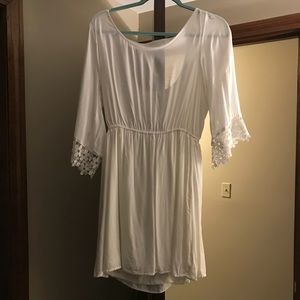 White Charlotte Russe dress size large